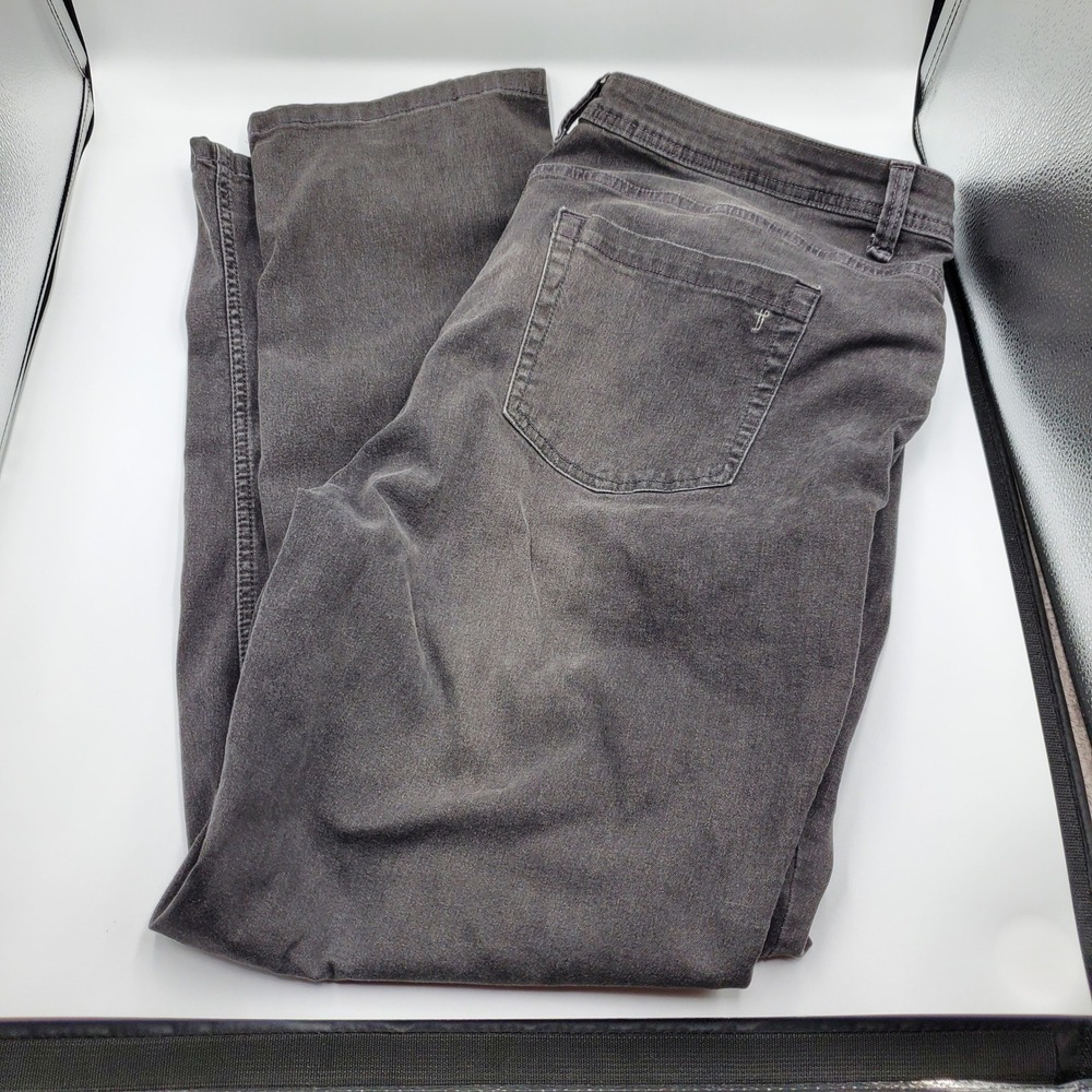 The Perfect Jean NYC Athletic Fit Faded Black Stretch Jeans 42x32 JUXT3GMNR32
